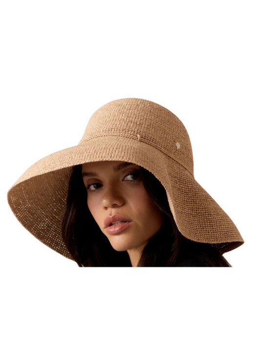 Helen Kaminski Provence 12 Rose Wide-Brim Raffia Sun Hat